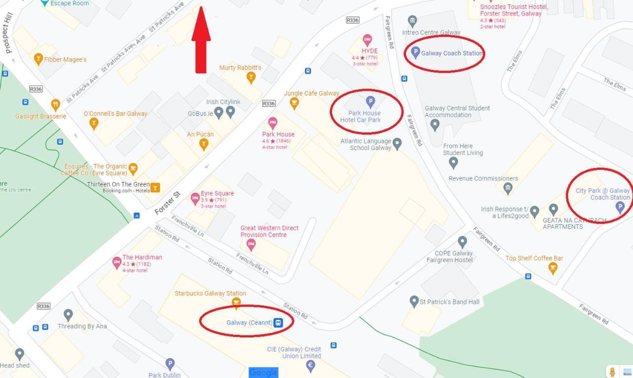 2 Bed Townhouse Eyre Square City Centre Γκάλγουεϊ Εξωτερικό φωτογραφία
